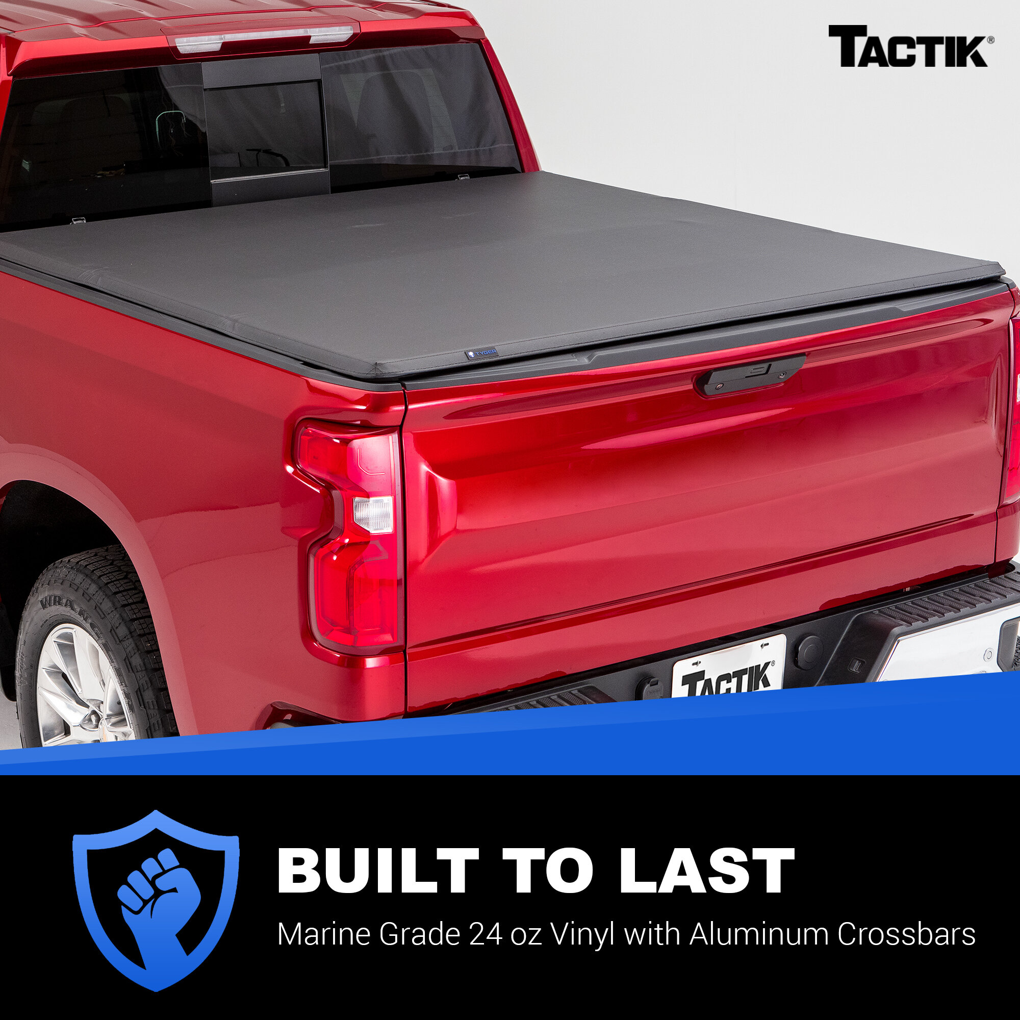 TACTIK Soft TriFold Truck Bed Tonneau Cover for 0414 Ford F150